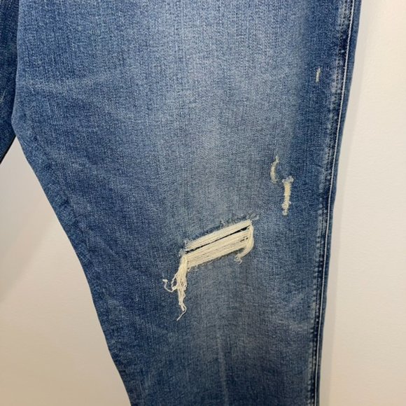 GAP Vintage Stretch Denim Medium Stretch Fabric Cheeky Straight High Rise 20/35P - Picture 4 of 16